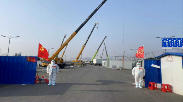 防疫接力，勇戰(zhàn)疫情——鞍勤、溫泉集團(tuán)全力保障健康驛站項(xiàng)目建設(shè)